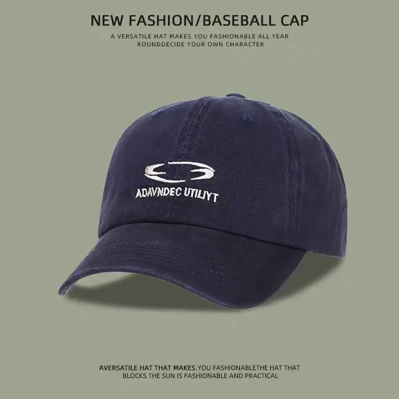 Women Baseball Cap Gray Embroidered Logo — feature 4