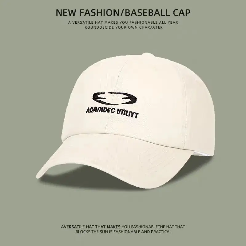 Women Baseball Cap Gray Embroidered Logo