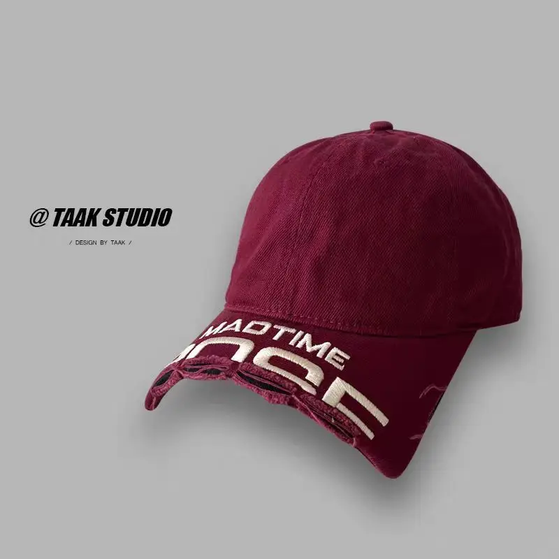 Women Black "Mad Time" Baseball Cap — feature 6