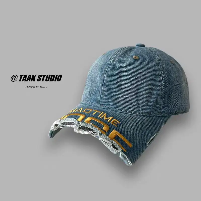 Women Black "Mad Time" Baseball Cap — feature 7