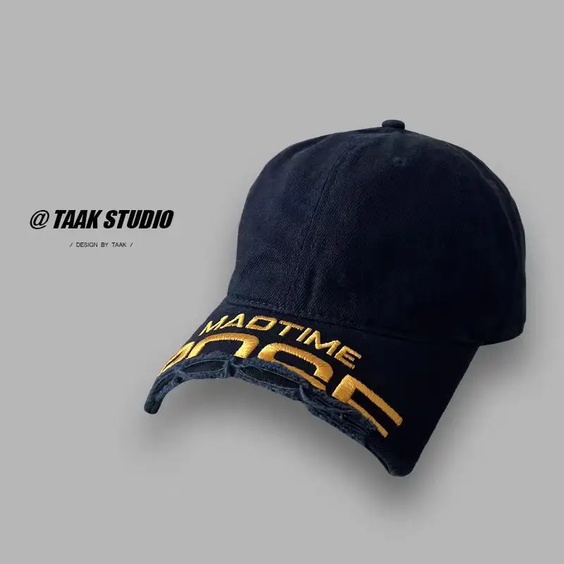 Women Black "Mad Time" Baseball Cap