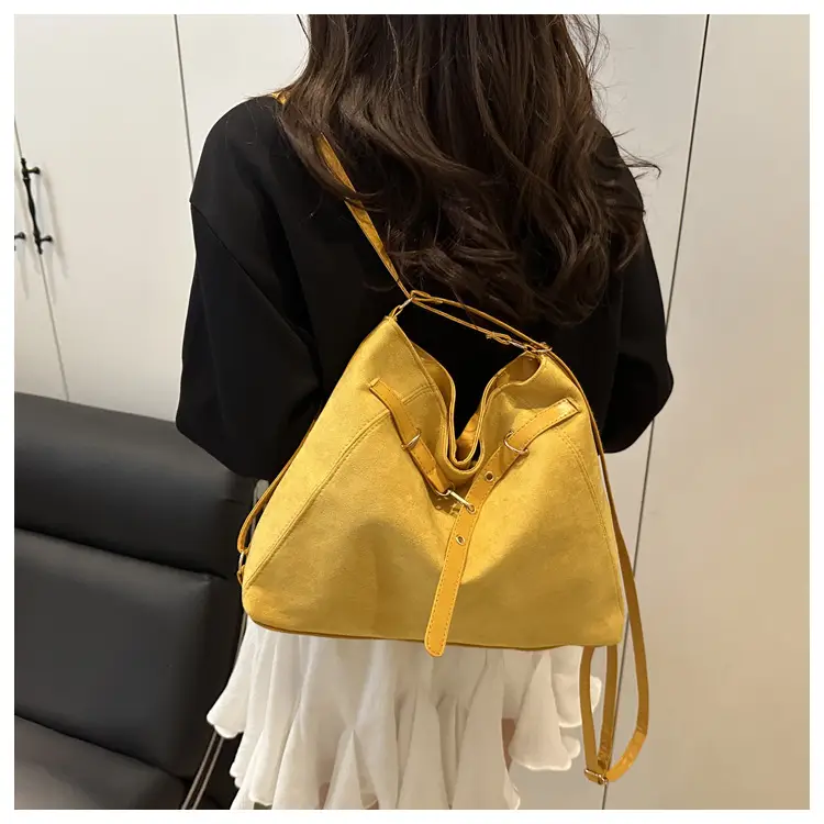 Women's Western Style Large Cap Bag Shoulder Commuter Tote — feature 18