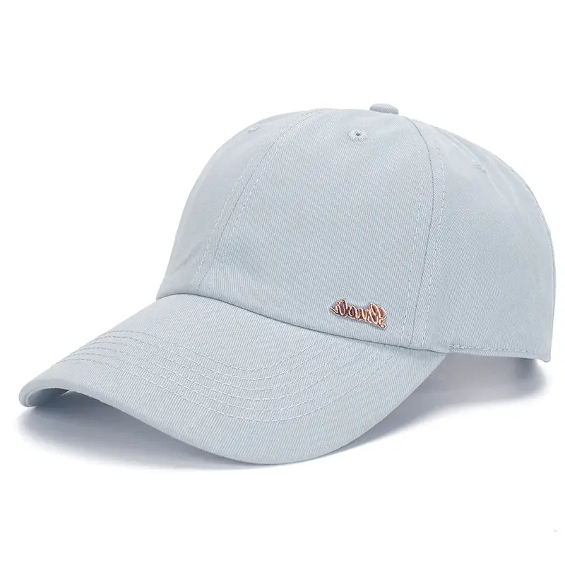 Pink Korean Style Men's Cotton Peaked Cap - Image 4