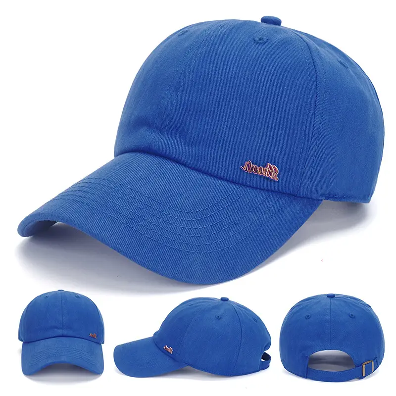 Pink Korean Style Men's Cotton Peaked Cap - Image 7