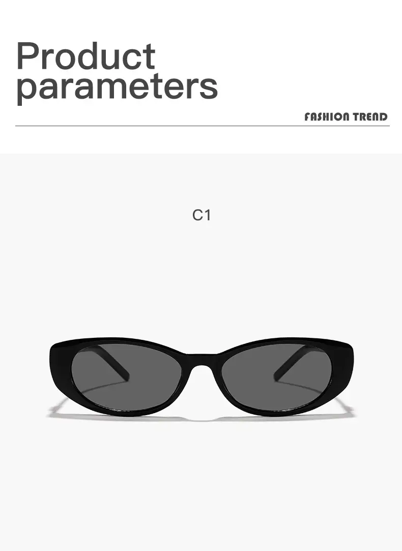 Men Women Oval Sunglasses Brown Tinted Street Photography — feature 11