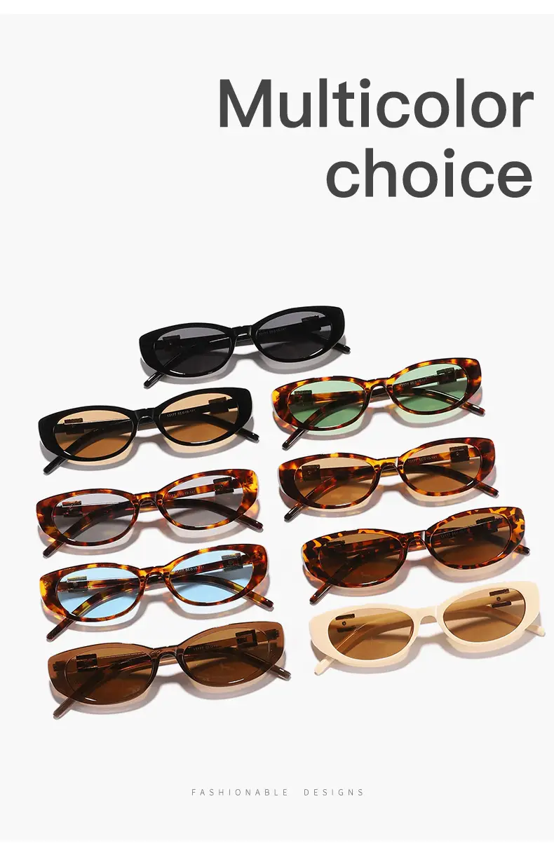 Men Women Oval Sunglasses Brown Tinted Street Photography — feature 3