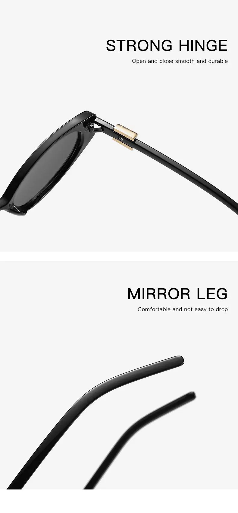 Men Women Oval Sunglasses Brown Tinted Street Photography — feature 8