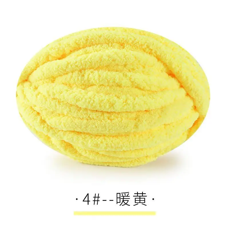 Cat Tail Thick Ice Stick Sausage Yarn Thick Wool Wrapped Around a Large Tree Hand-Knitted Crochet Bag Cushion Soft Finger-Knitted Blanket Yarn