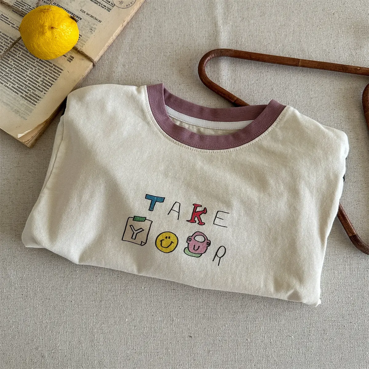 Boys Long Sleeve T-Shirt White Cartoon Print Spring Autumn 2025 — feature 19