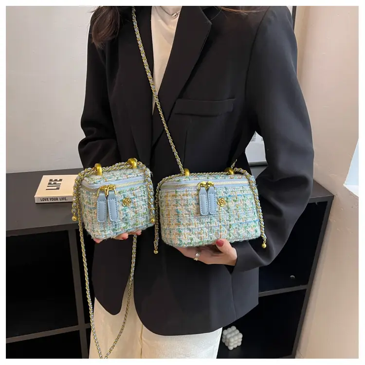 Pink Chiffon Chain Crossbody Bags for Women 2025 — feature 10