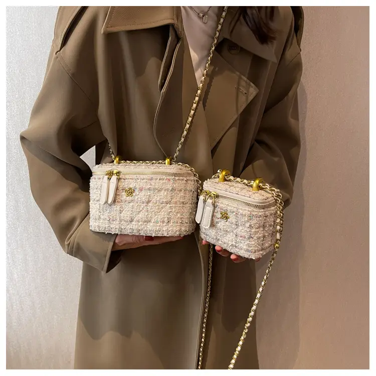 Pink Chiffon Chain Crossbody Bags for Women 2025 — feature 19