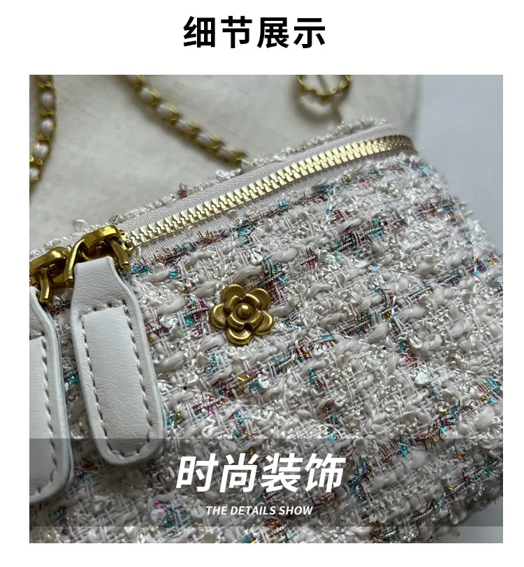 Pink Chiffon Chain Crossbody Bags for Women 2025 — feature 2