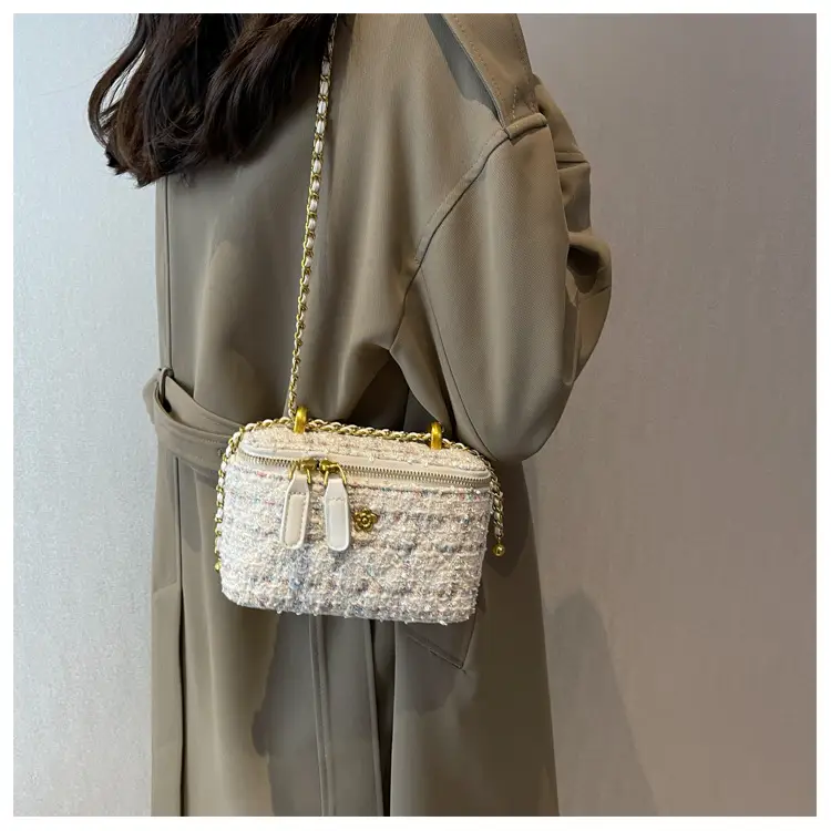 Pink Chiffon Chain Crossbody Bags for Women 2025 — feature 20
