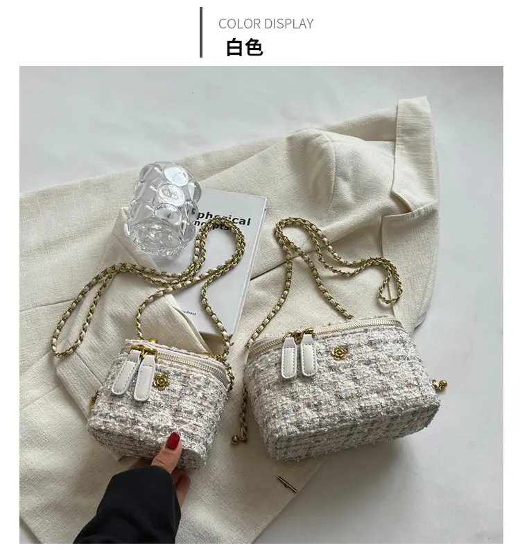 Pink Chiffon Chain Crossbody Bags for Women 2025 — feature 23