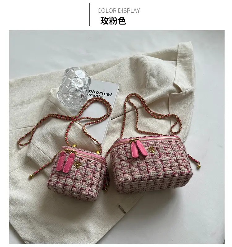 Pink Chiffon Chain Crossbody Bags for Women 2025 — feature 24