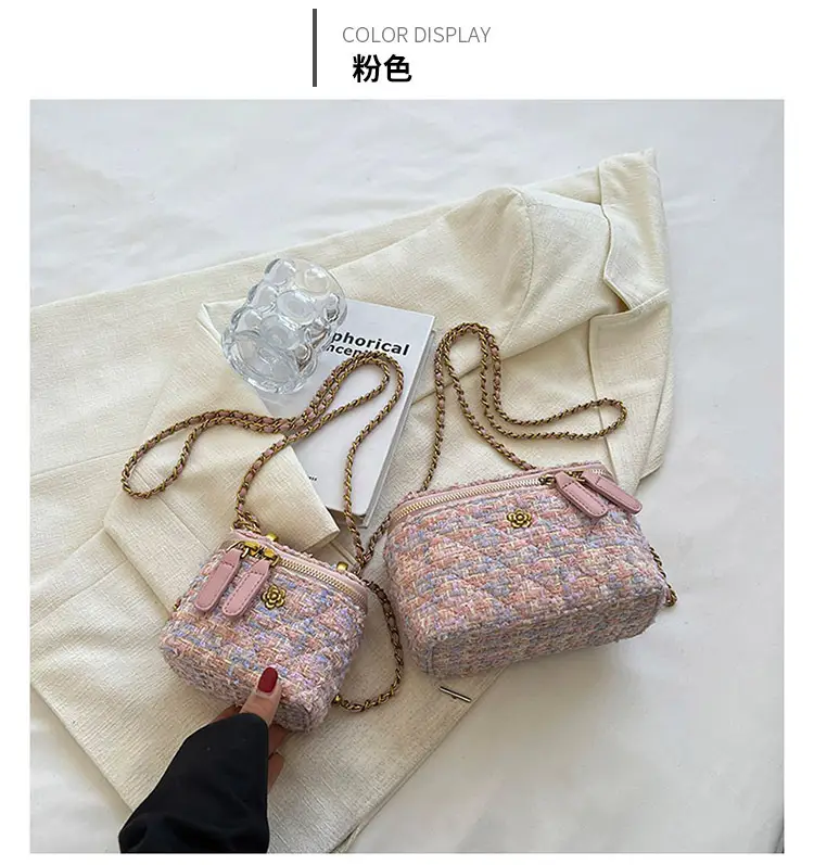 Pink Chiffon Chain Crossbody Bags for Women 2025 — feature 26