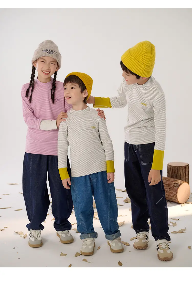 Cotton Base Layer Shirt for Boys Girls Autumn Wear — feature 16