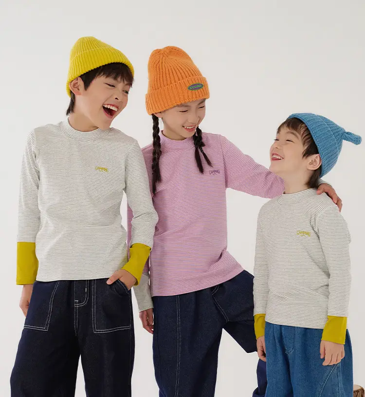Cotton Base Layer Shirt for Boys Girls Autumn Wear — feature 19