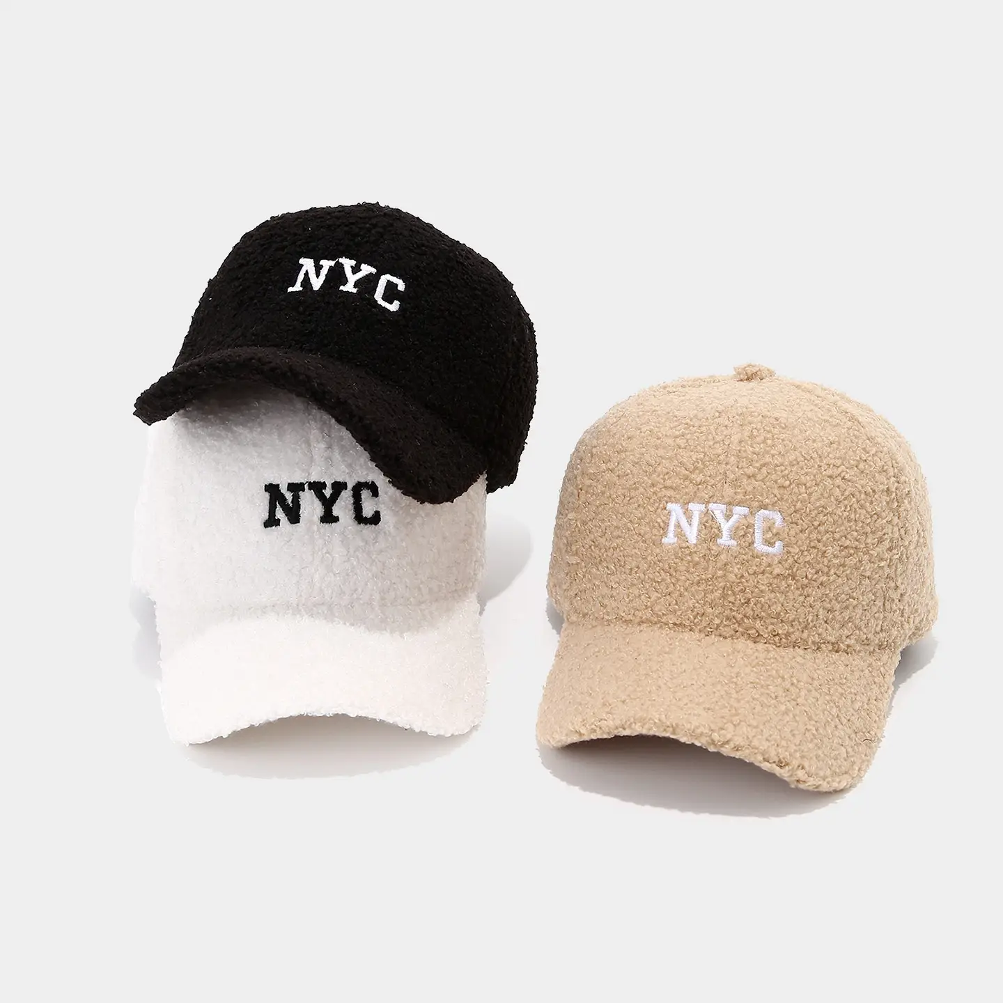 NYC Letter Embroidered Warm Duck Cap for Men Women Winter Outdoor - Image 5