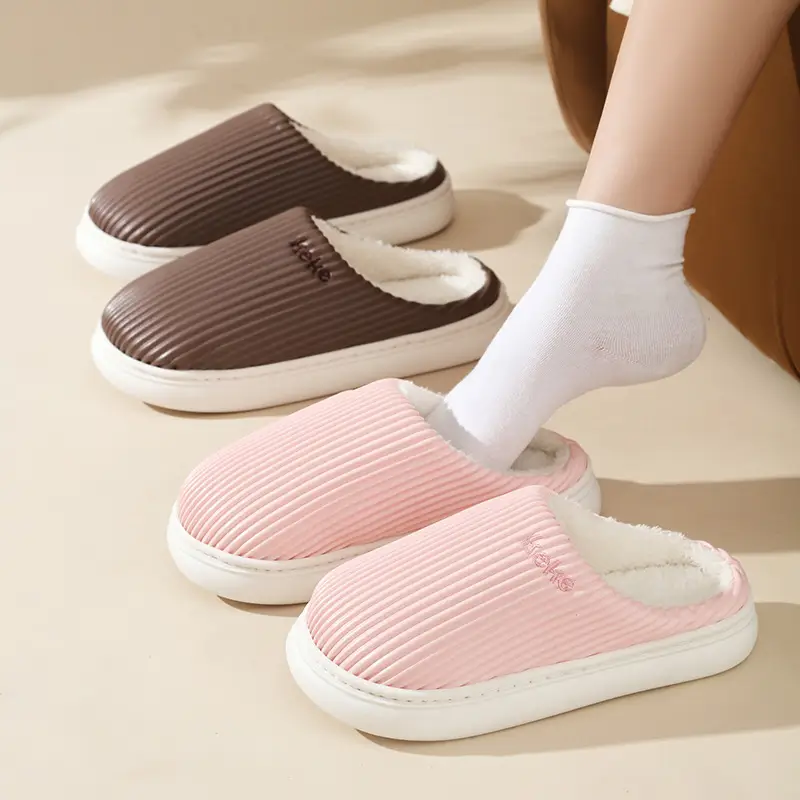 Winter Warm Cotton Slippers for Elderly Men Women - Image 7
