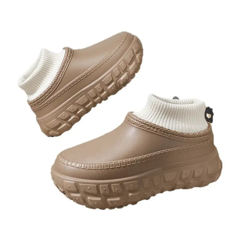 White Cross-Border Cotton Slippers for Women