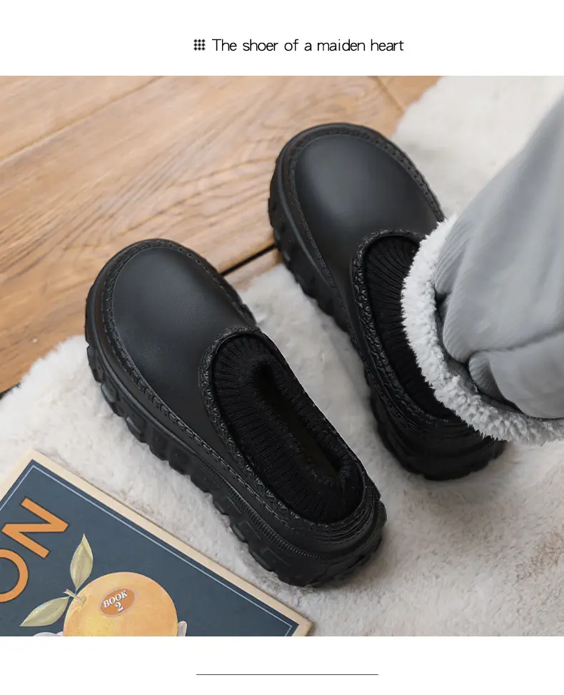 White Cross-Border Cotton Slippers for Women — feature 10