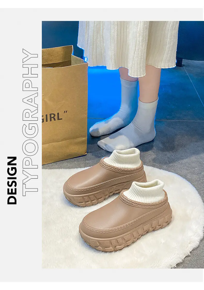 White Cross-Border Cotton Slippers for Women — feature 11