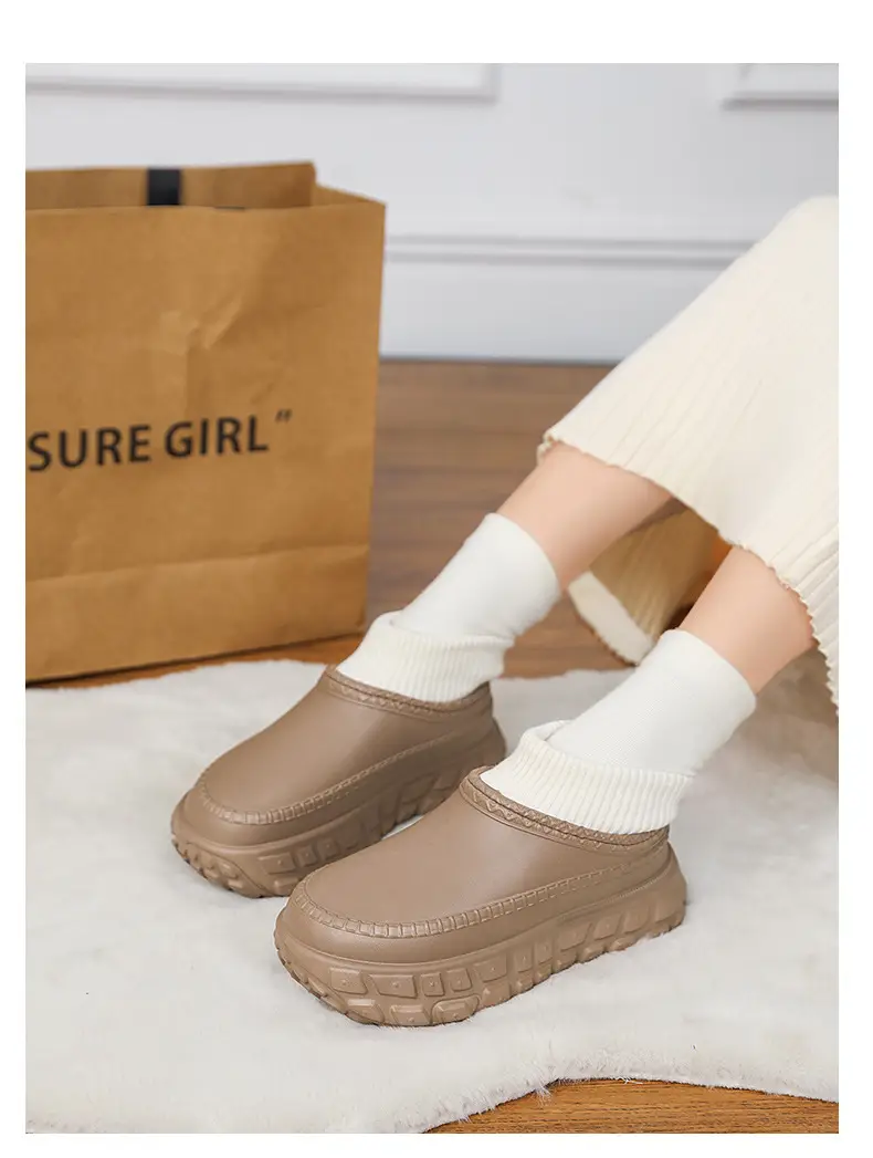 White Cross-Border Cotton Slippers for Women — feature 13