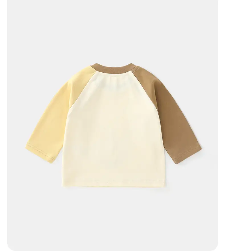 Duuduu Baby Long Sleeve T-Shirts Set Blue Yellow — feature 14