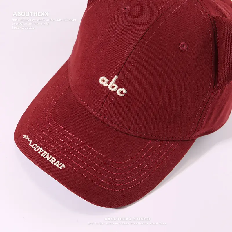 Cat Ear Cartoon Baseball Cap for Women Men Dark Blue
