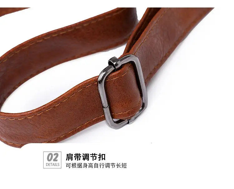 Brown Washed Leather Crossbody Bag for Women — feature 32