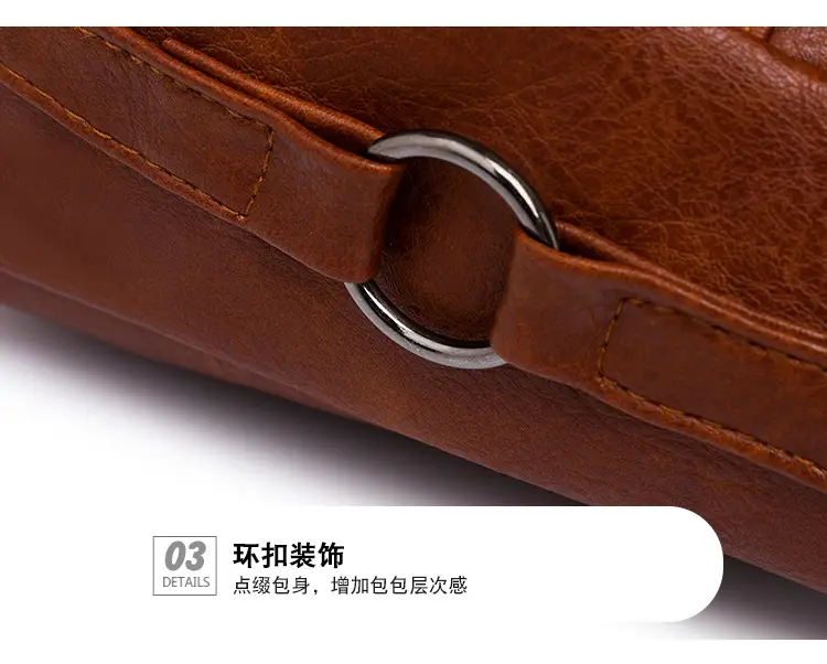 Brown Washed Leather Crossbody Bag for Women — feature 33