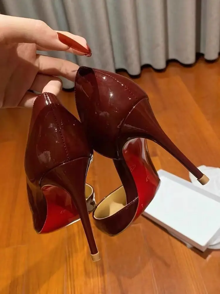 2025 Red Pointed Toe Stiletto High Heels for Women — feature 8