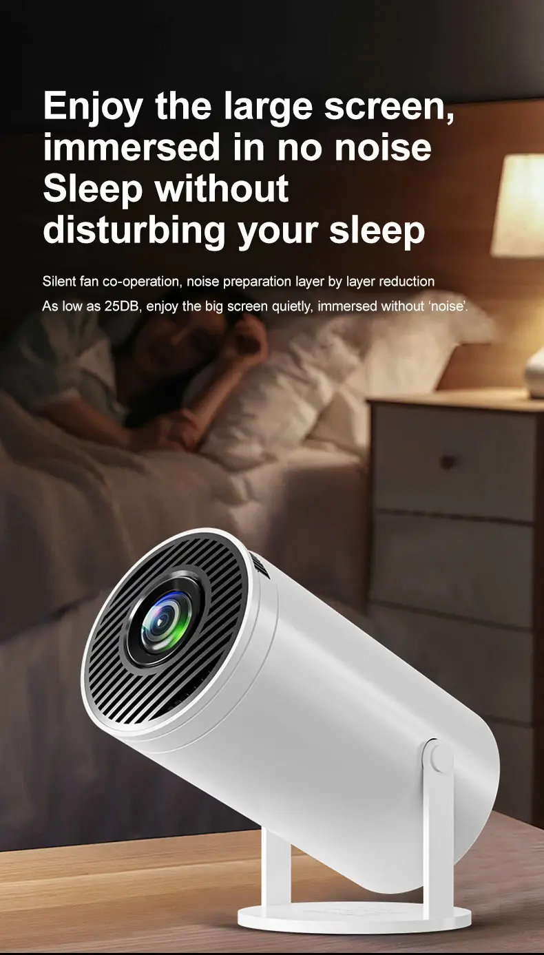 Amazon Cross-Border Projector Hy300 Home Portable Projector 720P H713 Mini Projector Hd 4K — feature 15