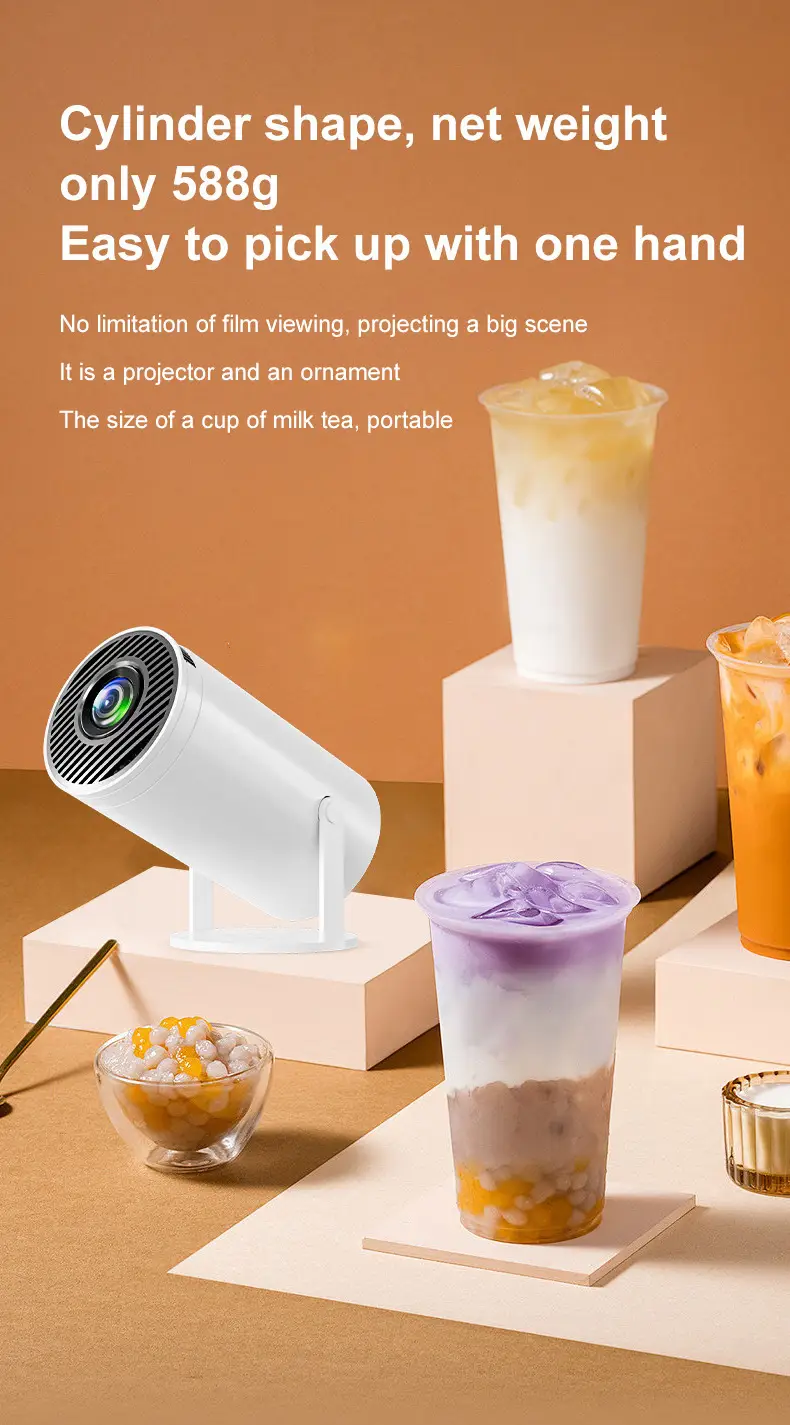 Amazon Cross-Border Projector Hy300 Home Portable Projector 720P H713 Mini Projector Hd 4K — feature 5