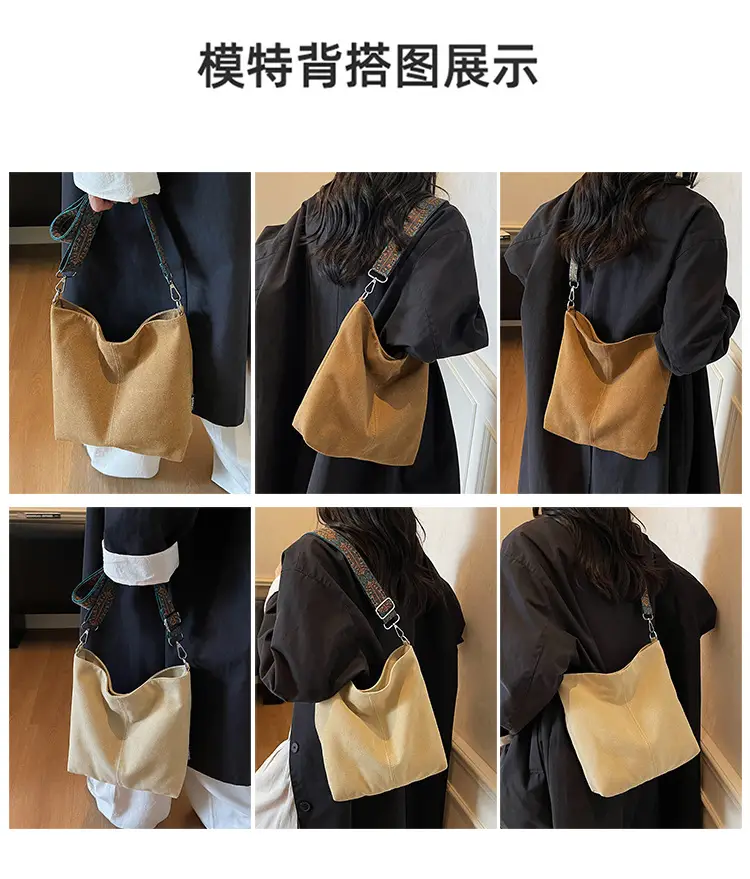 Women's Retro Patterned Shoulder Bag 2025 Autumn — feature 11