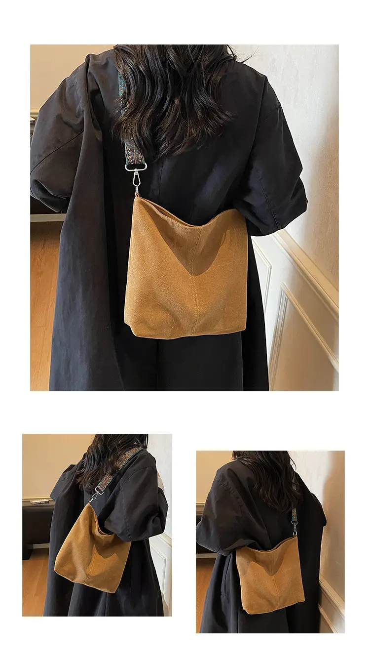 Women's Retro Patterned Shoulder Bag 2025 Autumn — feature 12