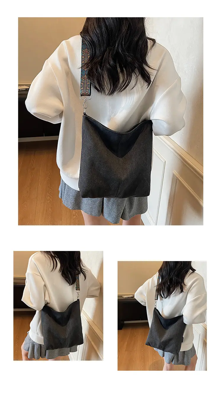 Women's Retro Patterned Shoulder Bag 2025 Autumn — feature 14