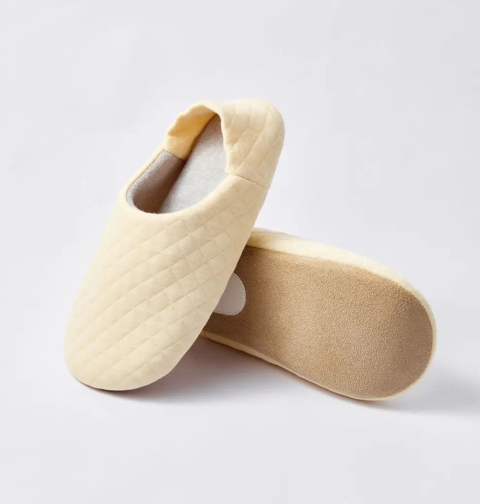 New Autumn Maternity Slippers with Covered Heel, Pure Cotton, Soft Sole, Silent, for Women's Home Use, Cotton Slippers for Postpartum Women, Wholesale