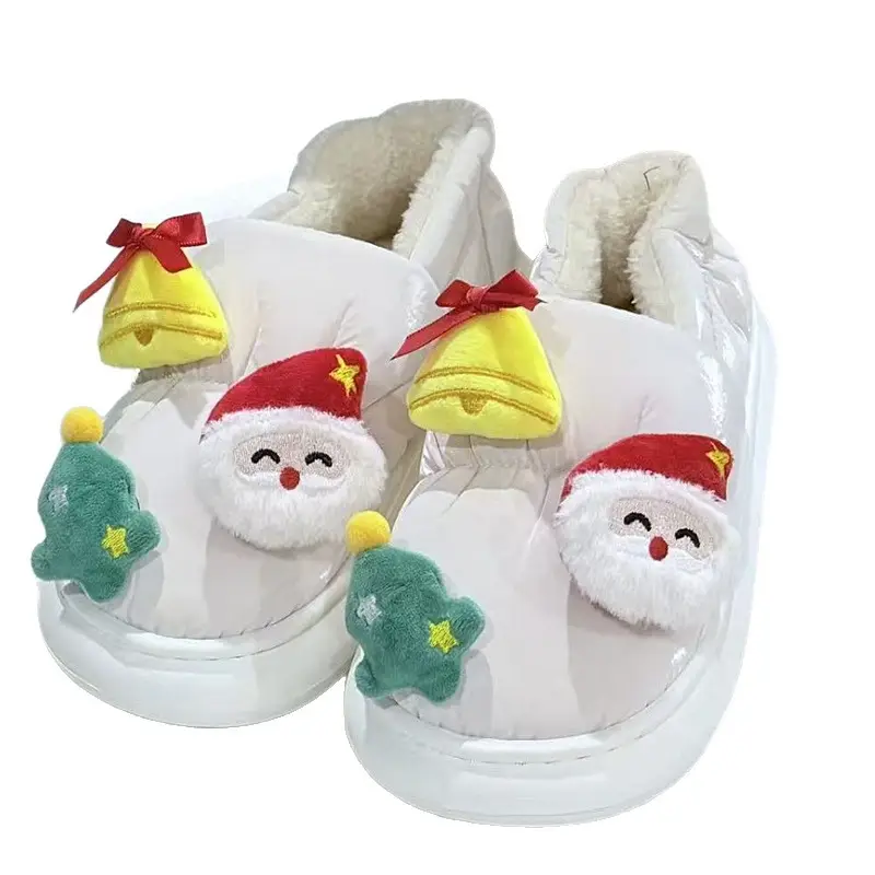Stepping on Poop Feeling Fluffy Slippers, Cotton Slippers for Men, Winter Home Warm Waterproof Closed-Back Men's Cotton Shoes, Women's Winter - Image 15
