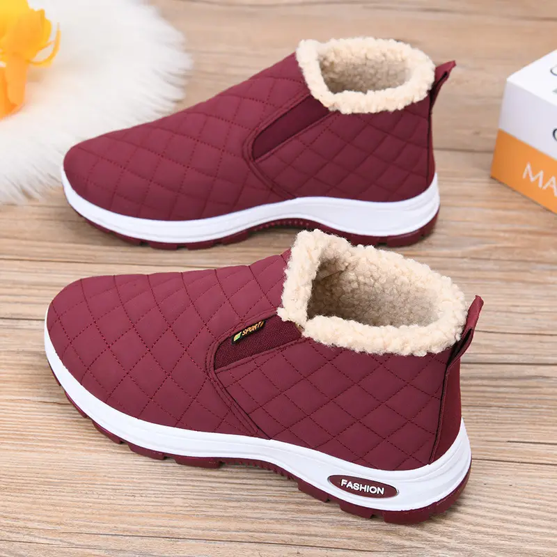 Women's Winter Velvet Casual Boots with Non-Slip Sole — feature 10