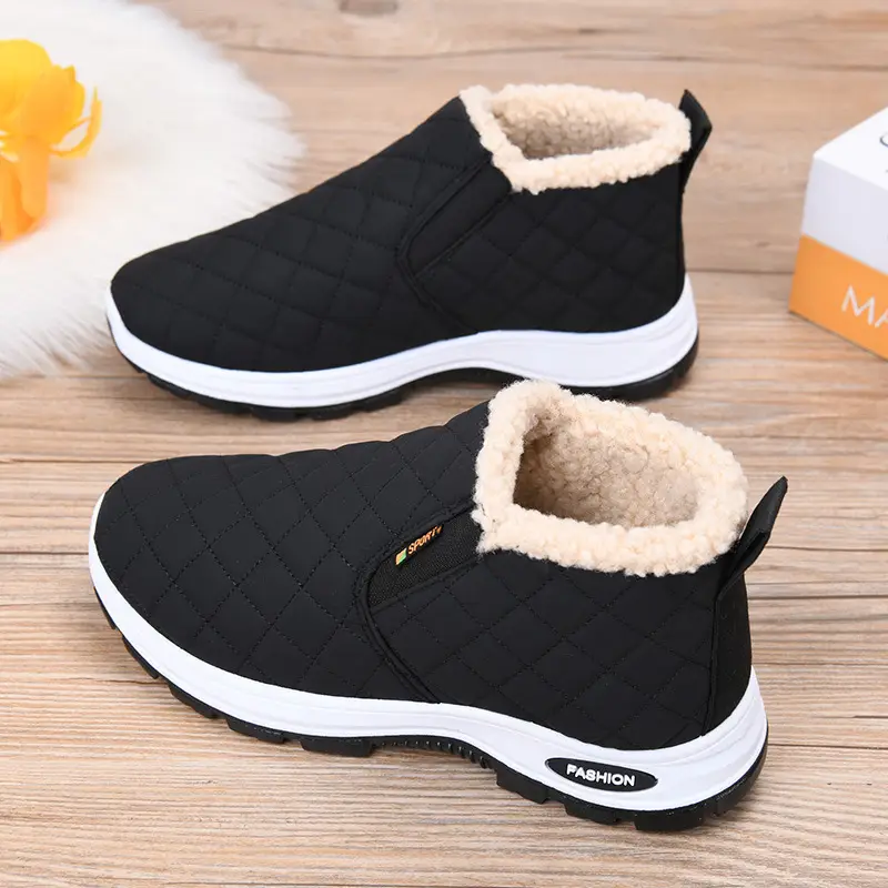 Women's Winter Velvet Casual Boots with Non-Slip Sole — feature 11