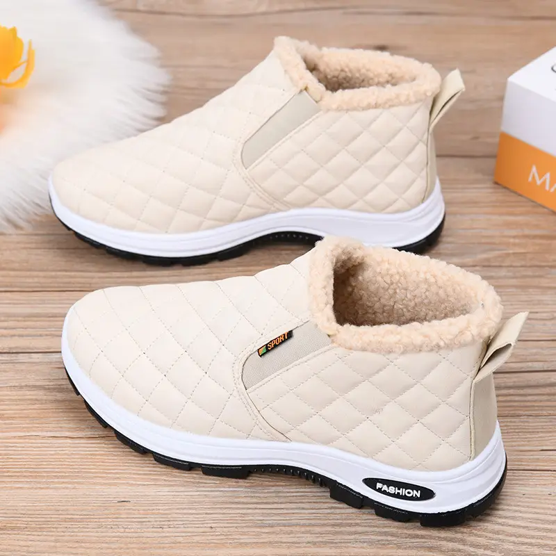 Women's Winter Velvet Casual Boots with Non-Slip Sole — feature 13
