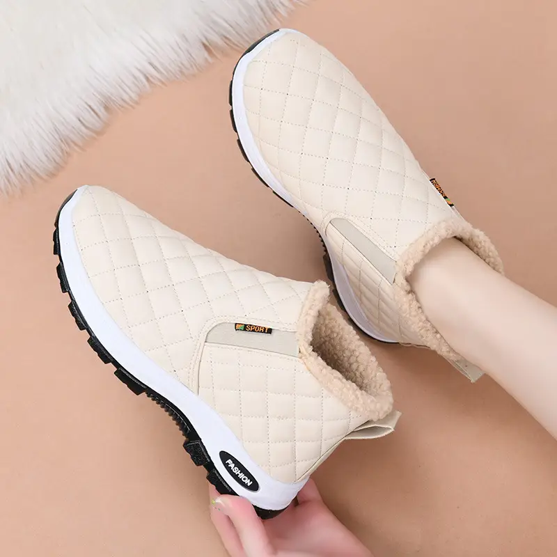 Women's Winter Velvet Casual Boots with Non-Slip Sole — feature 27