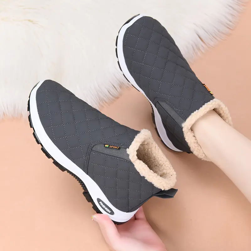 Women's Winter Velvet Casual Boots with Non-Slip Sole — feature 28