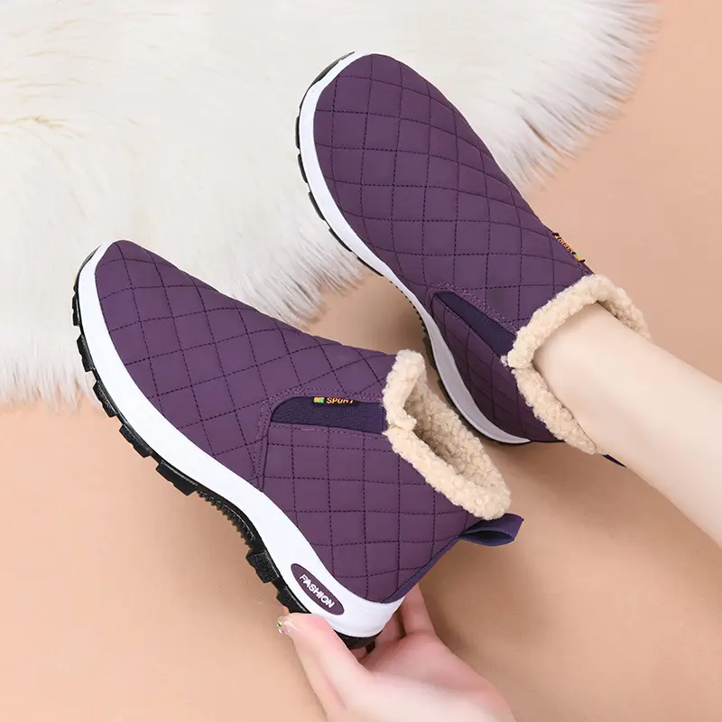 Women's Winter Velvet Casual Boots with Non-Slip Sole — feature 31