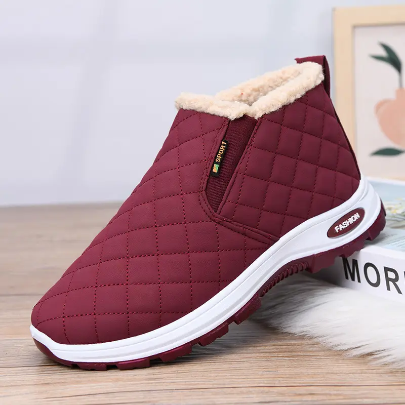 Women's Winter Velvet Casual Boots with Non-Slip Sole — feature 4