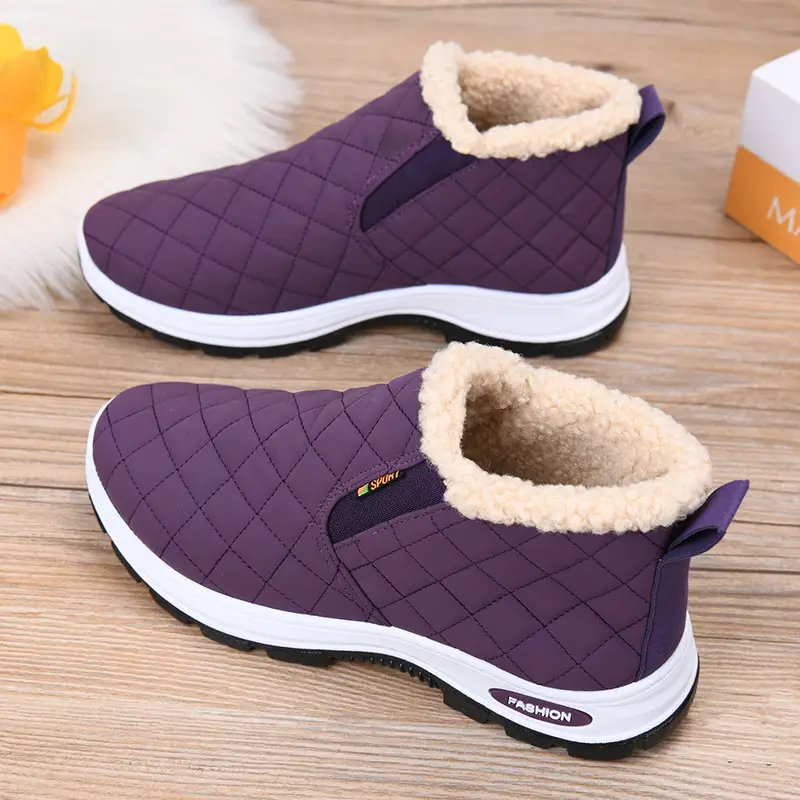 Women's Winter Velvet Casual Boots with Non-Slip Sole — feature 9