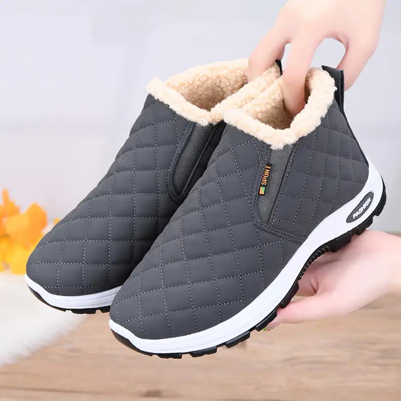 Women's Winter Velvet Casual Boots with Non-Slip Sole
