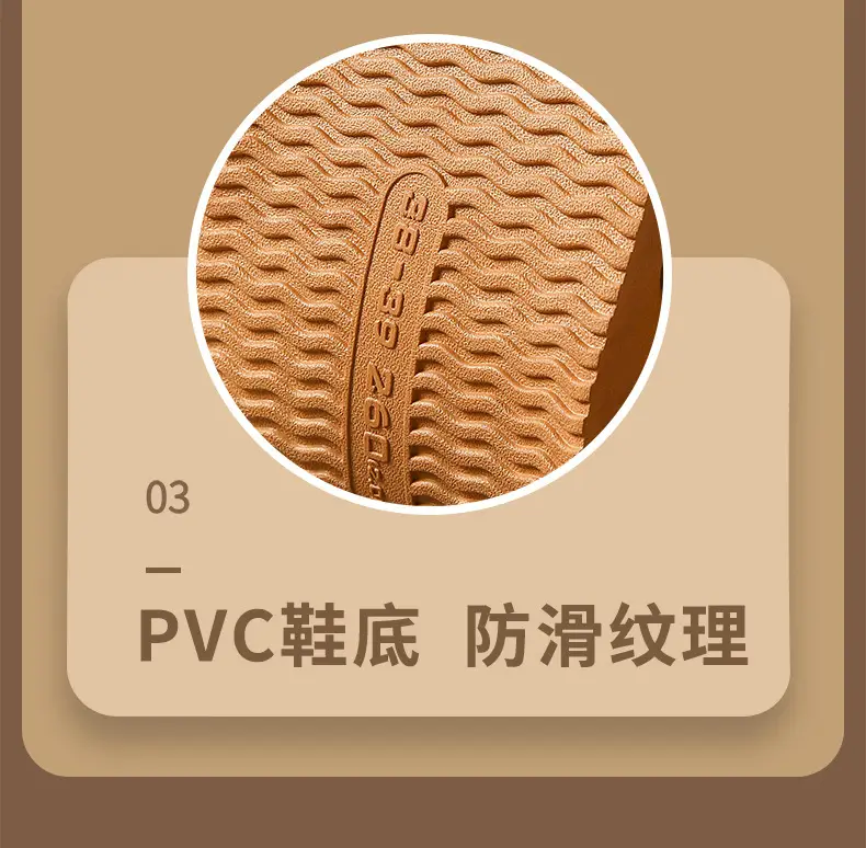 Warm Cotton Slippers for Women in Winter, Thickeneded Velvet for Indoor and Home Use, Non-Slip, Poop-Feeling Outer Wear, Couple Cotton Shoes for Men — feature 8